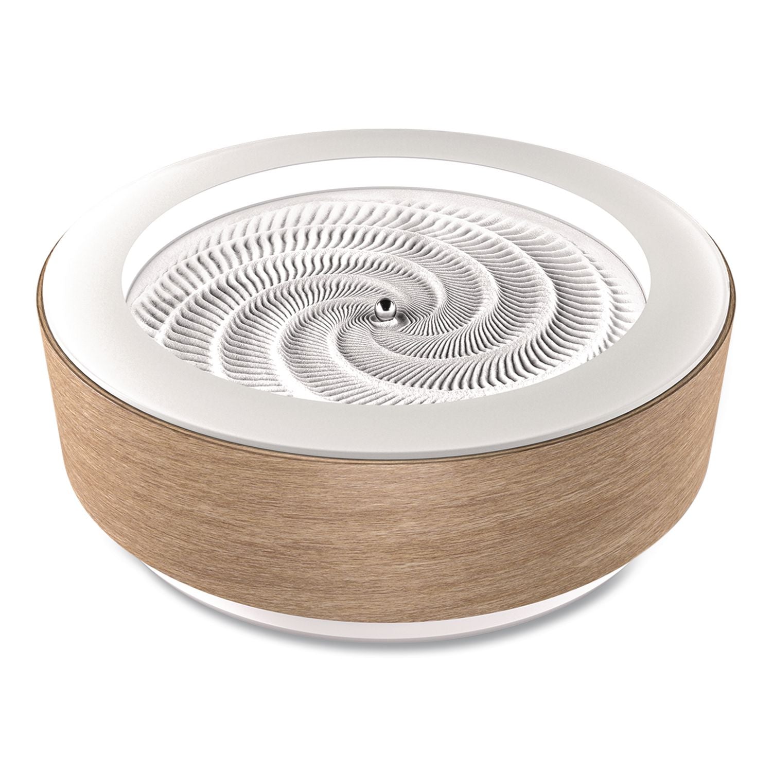 Drift Premium Wood Sand Table, 10" Diameter X 3.42"H, White Ash