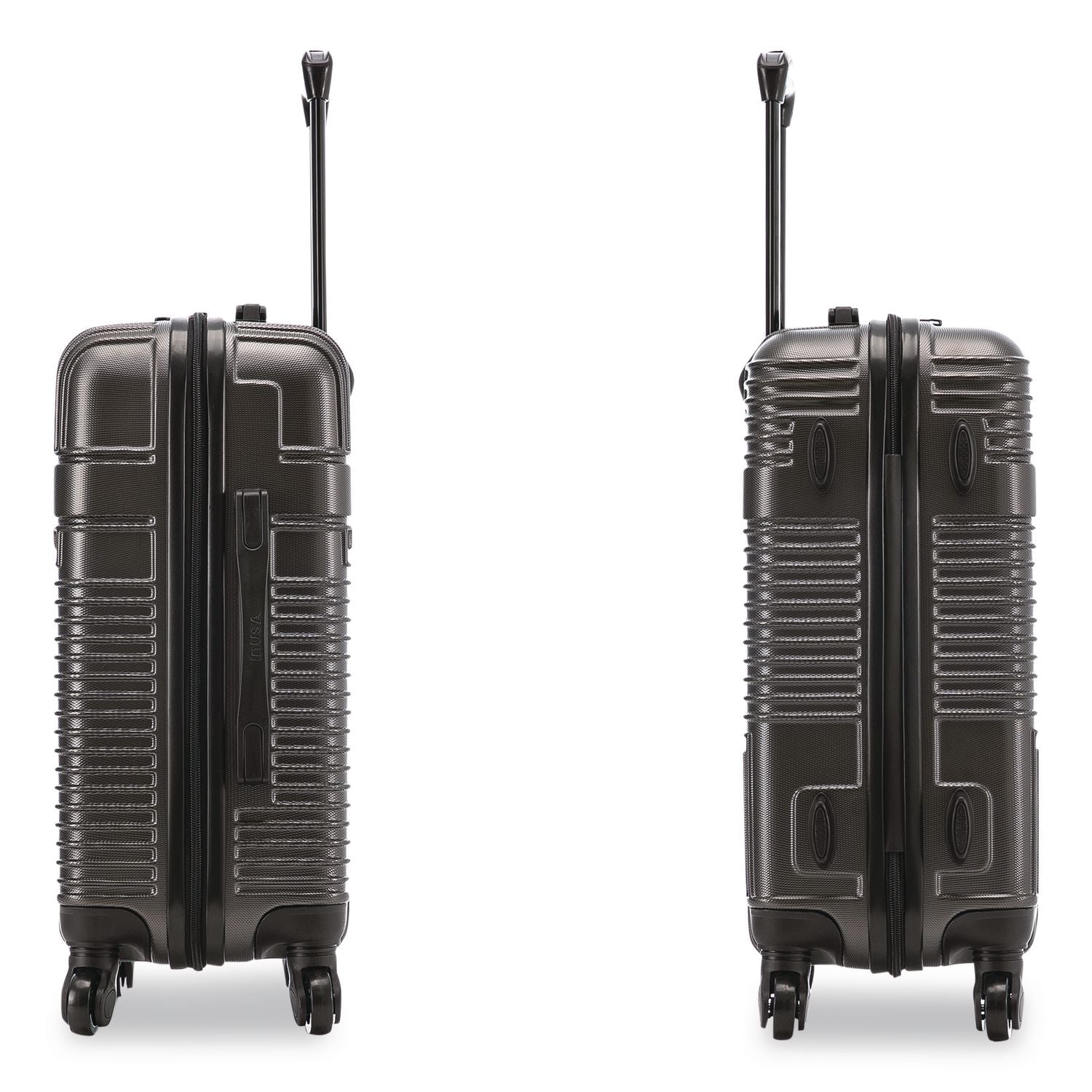 Resilience 20" Hardside Carry-On Suitcase, 14.96 X 8.66 X 21.65, Charcoal