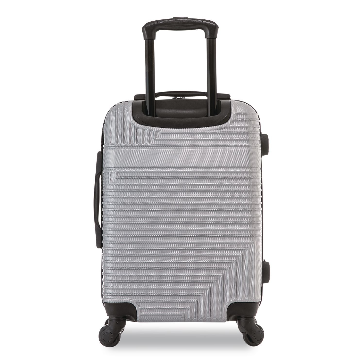 Resilience 20" Hardside Carry-On Suitcase, 14.96 X 8.66 X 21.65, Silver