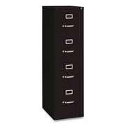 Commercial Vertical Letter File Cabinet, 4 Letter-Size File Drawers, 15 X 22 X 52, Black
