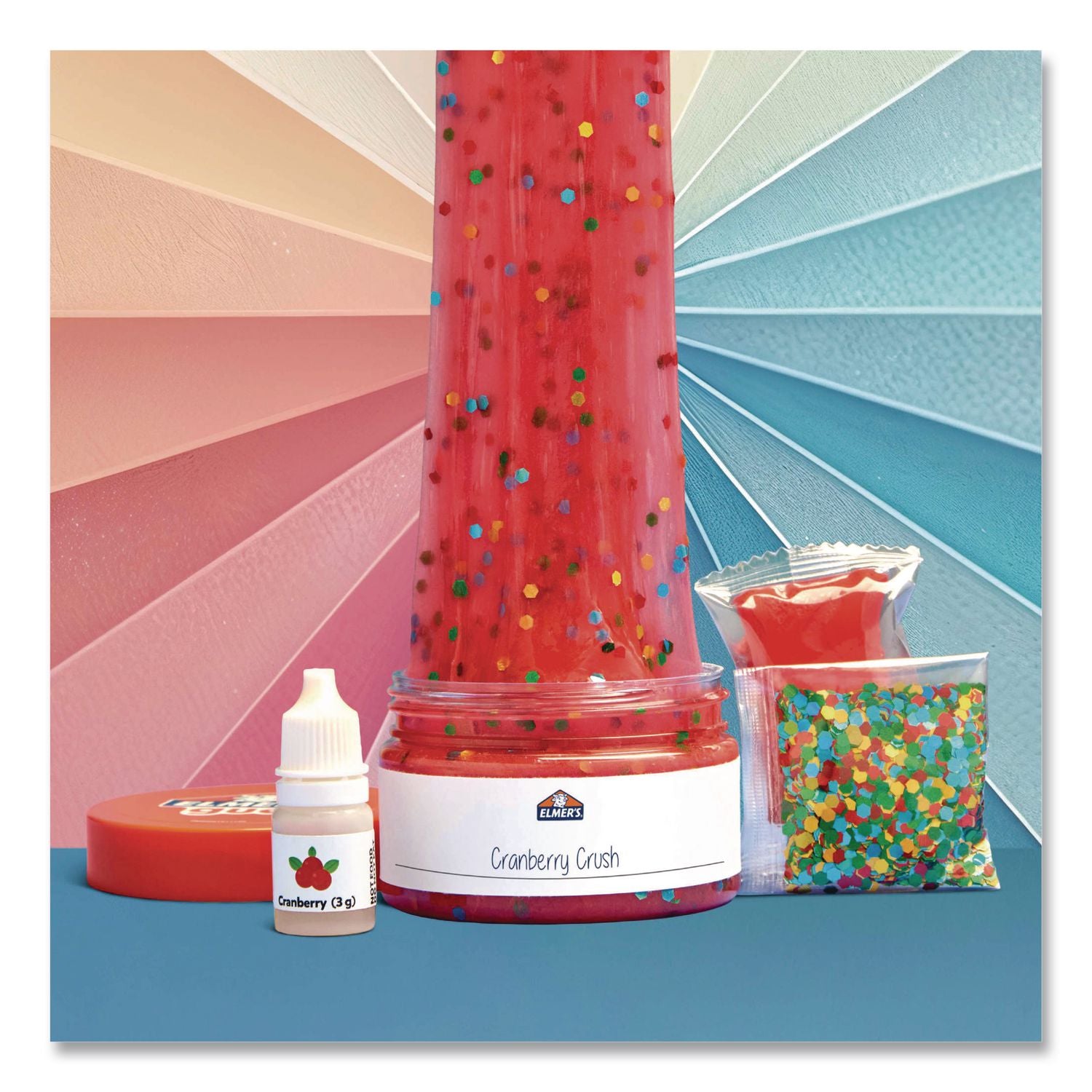Color Wheel Slime Kit, Ages 6 And Up, 24 Pieces
