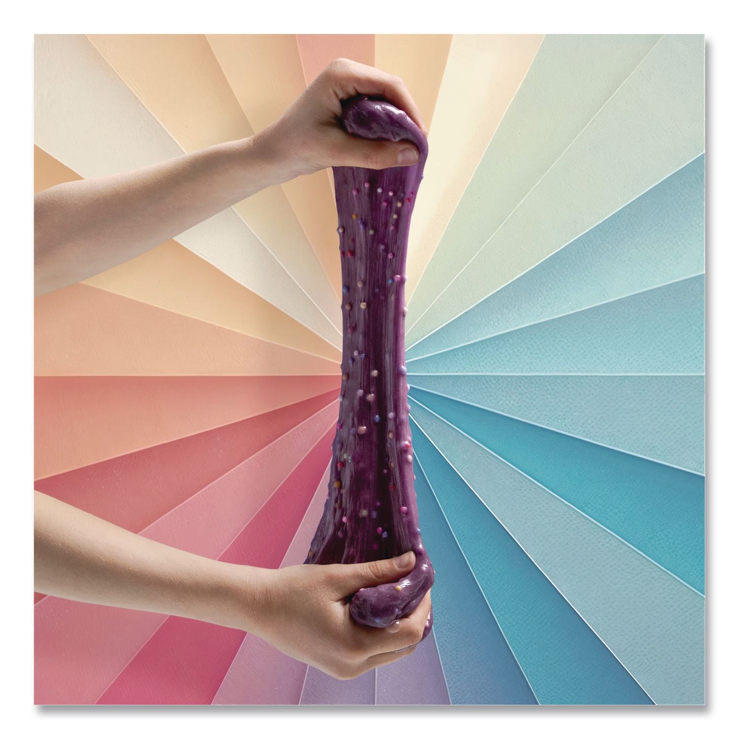 Color Wheel Slime Kit, Ages 6 And Up, 24 Pieces