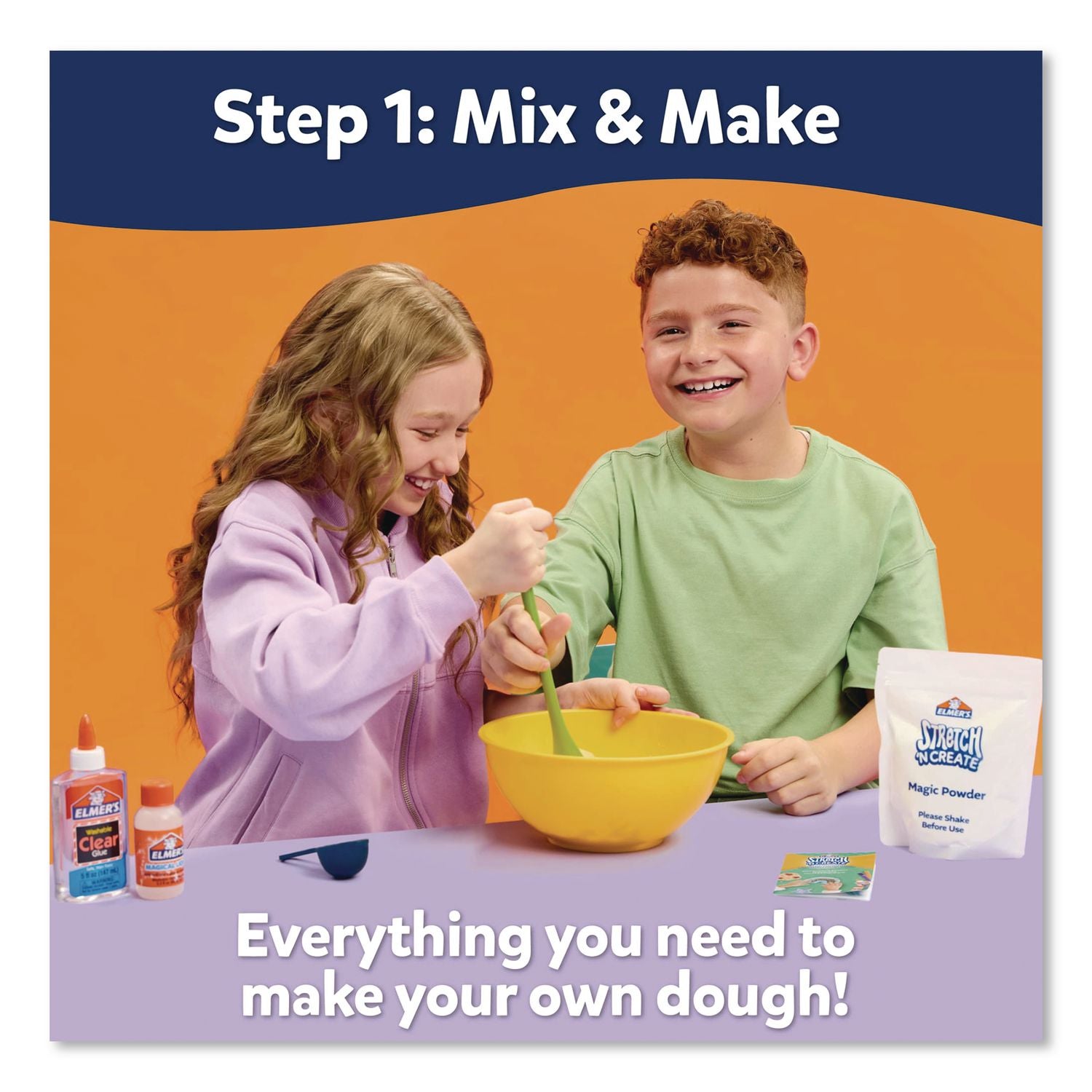 Stretch And Create Mix And Make Dough Kit, 16 Pieces/Pack