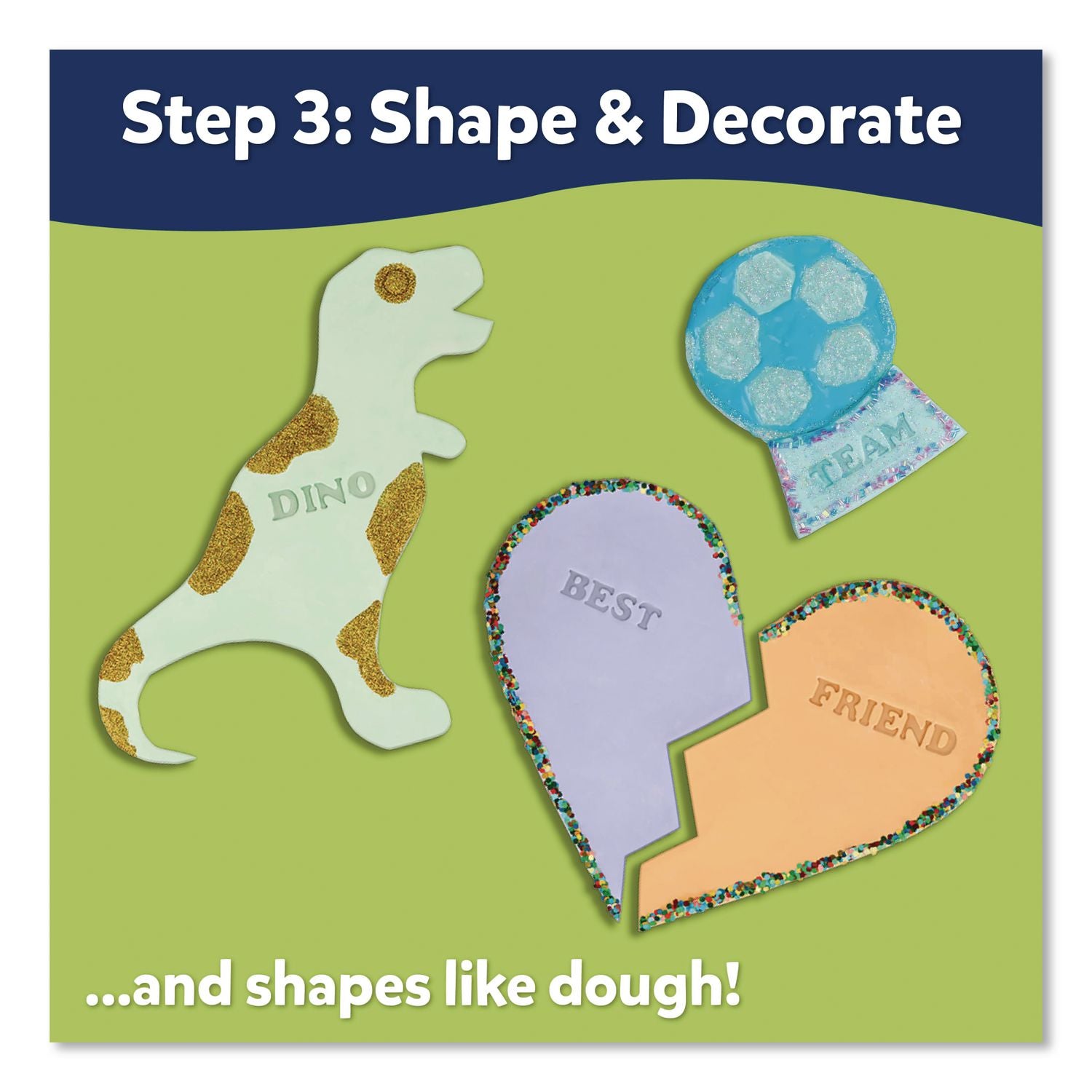 Stretch And Create Mix And Make Dough Kit, 16 Pieces/Pack