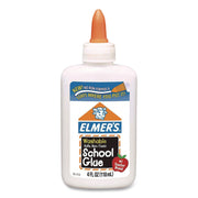 Washable School Glue, 4 Oz Bottle, Dries Clear
