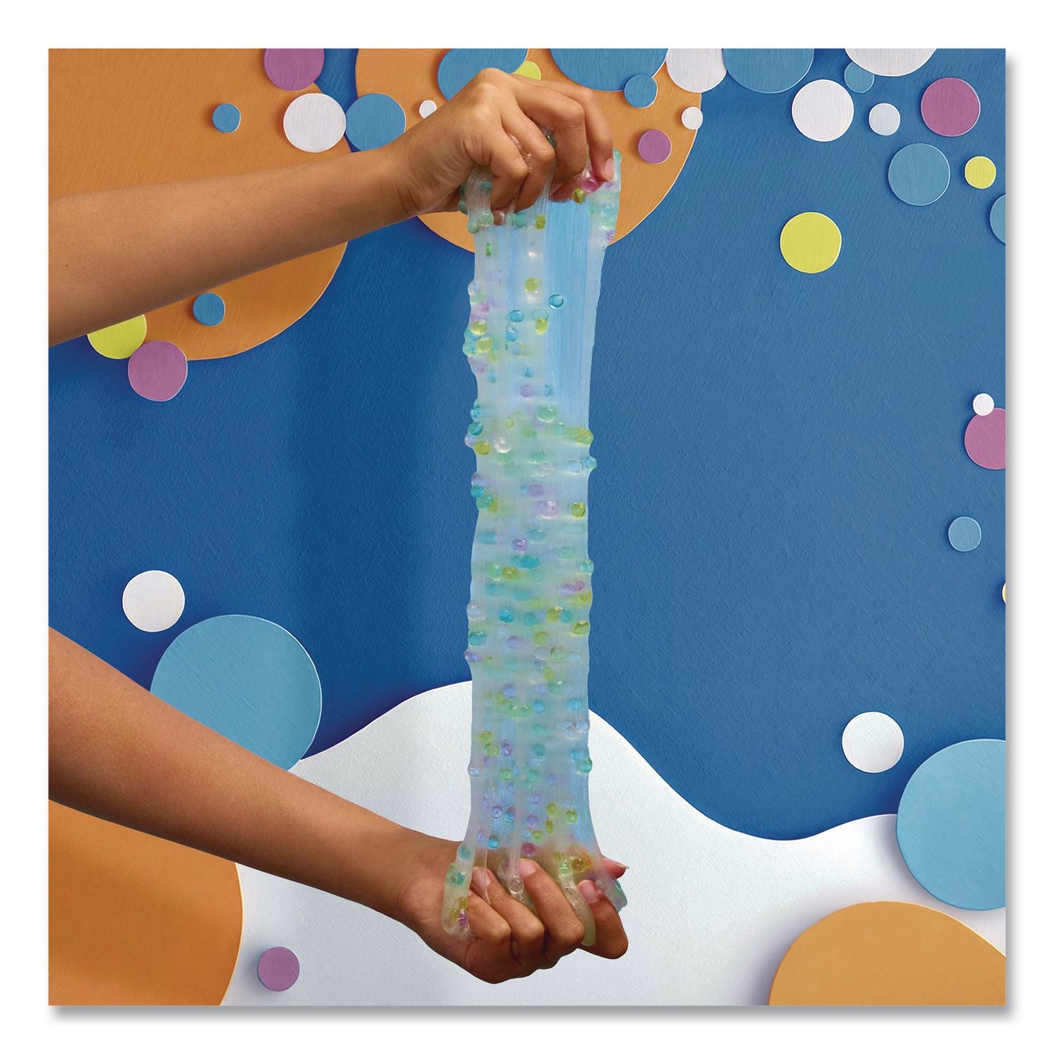 Gue Premade Crunchy Slime, Assorted Colors, 2/Pack