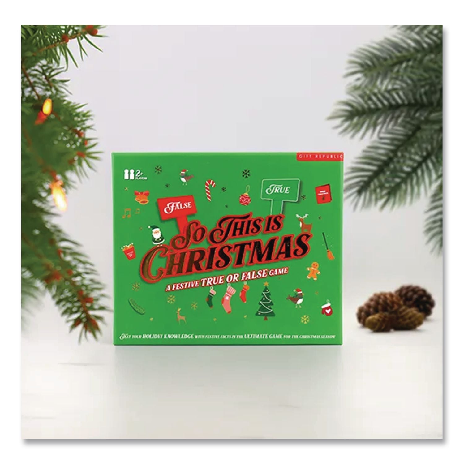 So This Is Christmas True Or False Game, 2 Or More Players