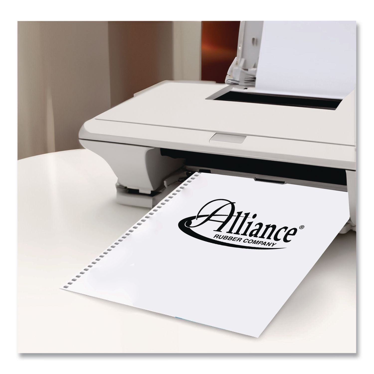 Custom Cut Copy Paper, 92 Bright, Micro-Perforated 5.5" From Top, 20 Lb Weight, 8.5 X 11, White, 500 Sheets/Ream
