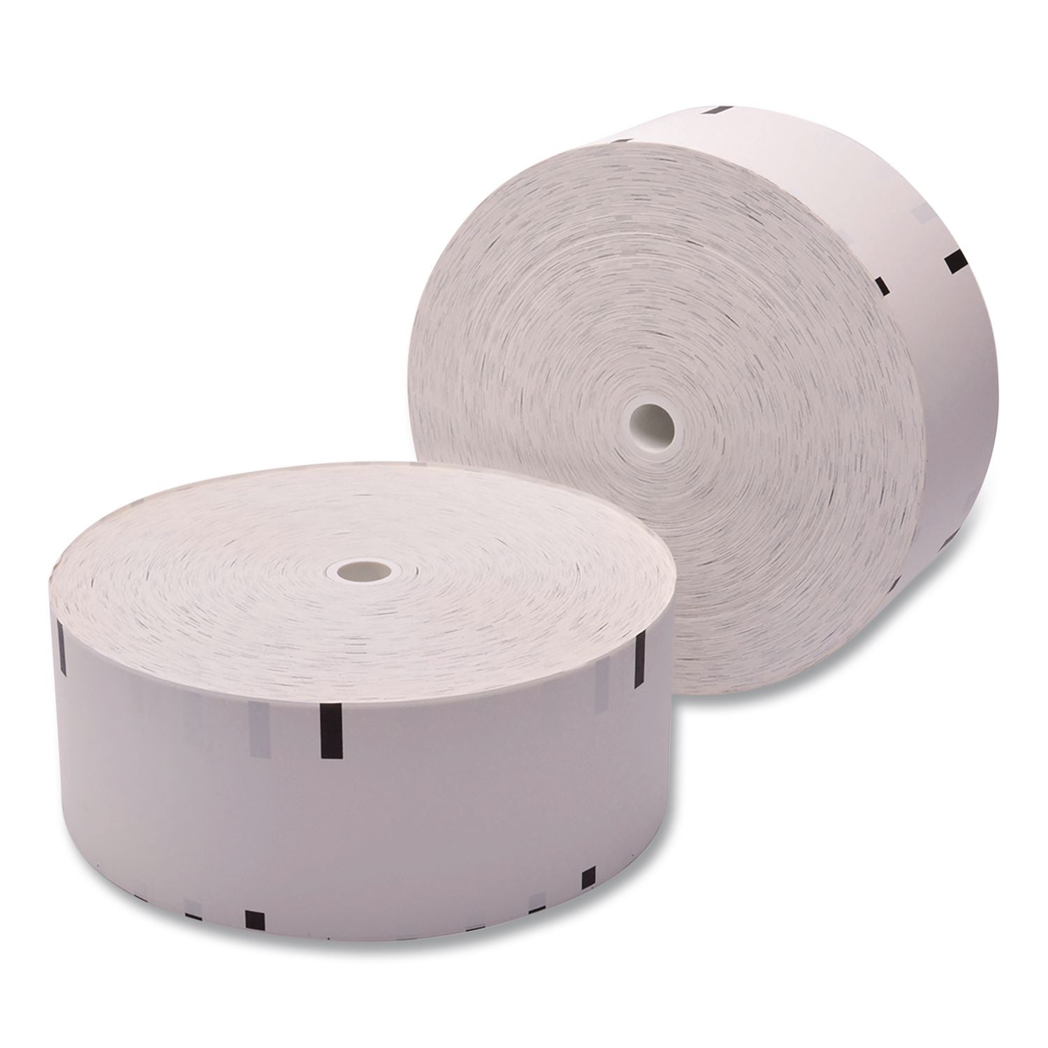 Thermal POS Receipt Rolls, Black Sensemark, 3.12" X 1, 960 Ft, White, 4/Carton