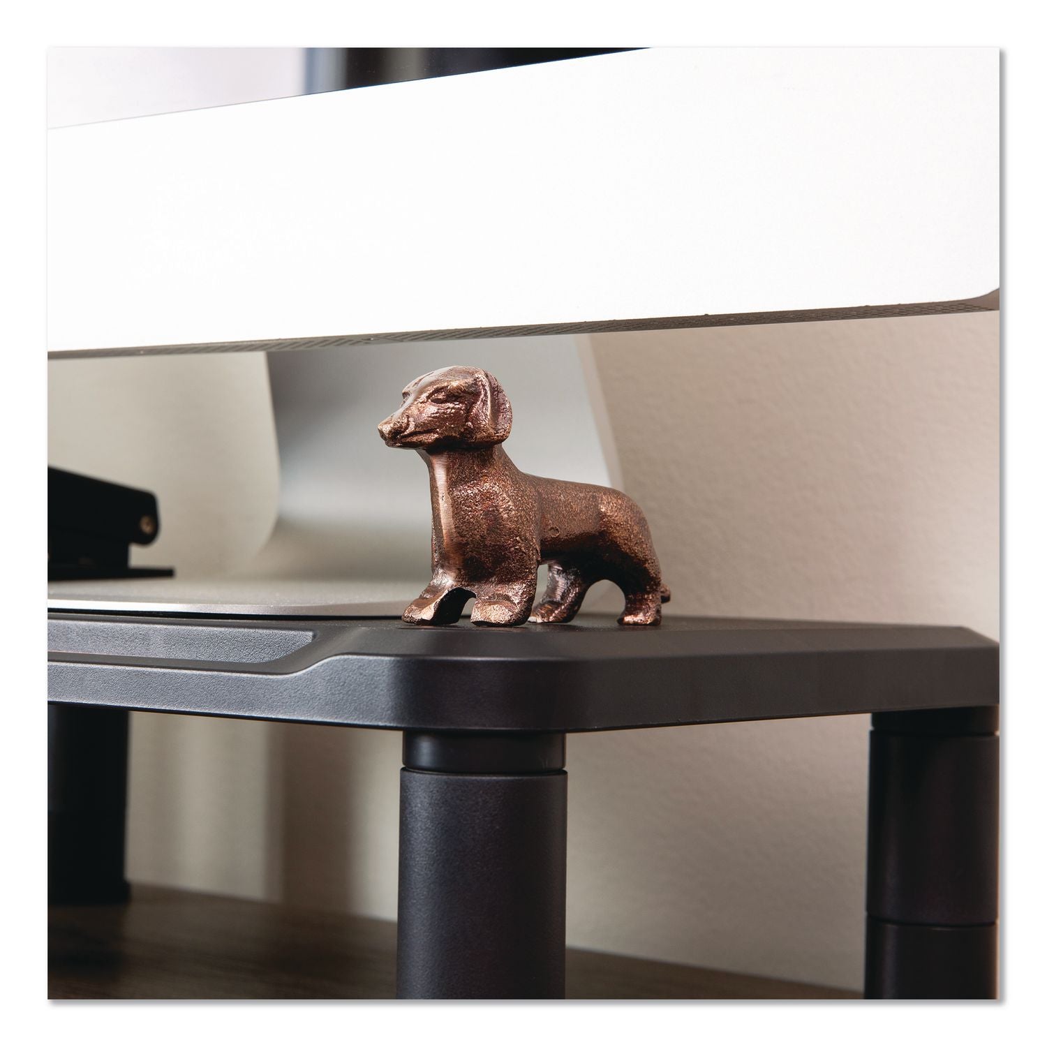 Dachshund Figurine, 3 X 4 X 1.75, Antique Brass