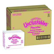 UNCRUSTABLES Peanut Butter And Raspberry Wheat, 2.6 Oz, 8 Sandwiches/Box, 2 Boxes/Carton