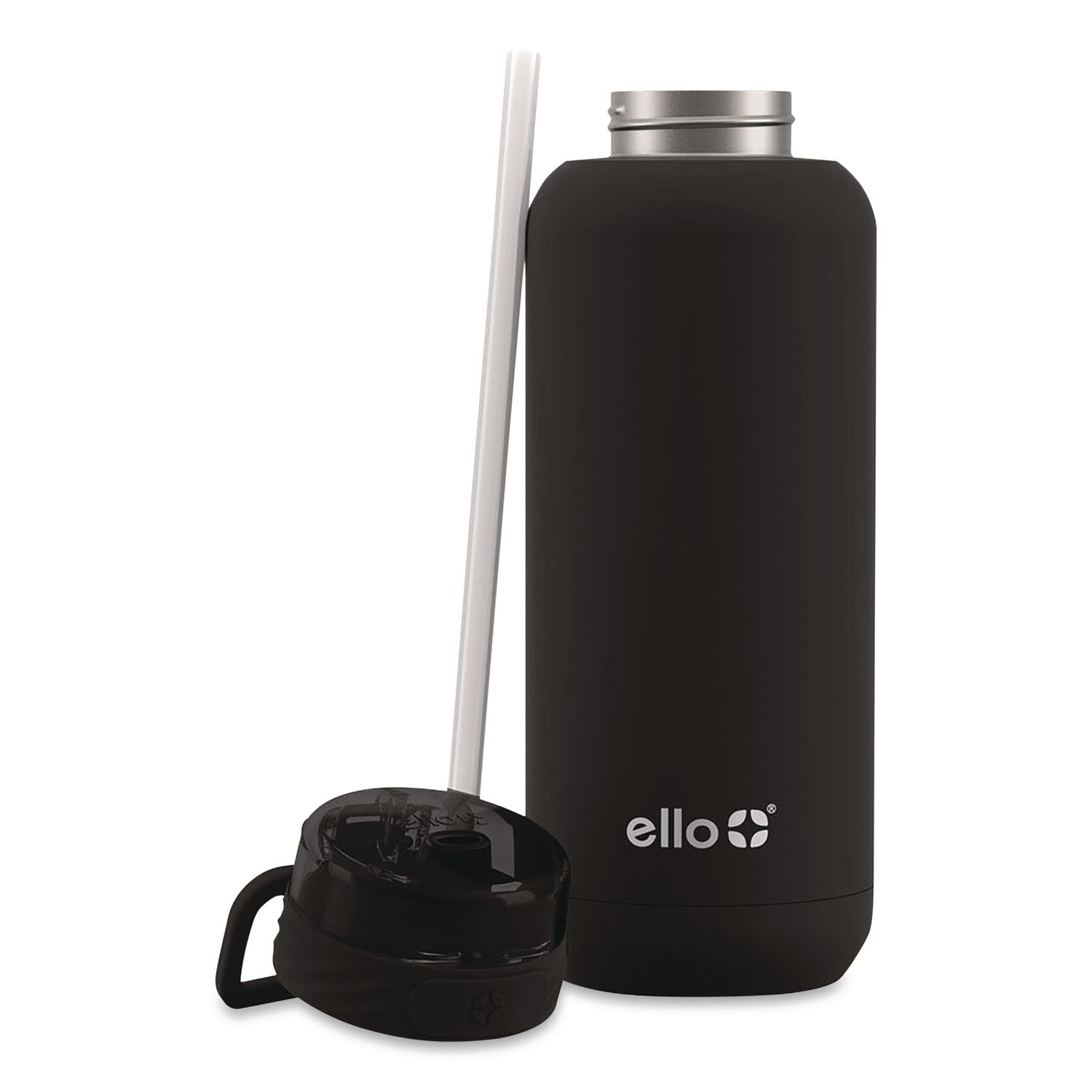 Cooper Stainless Steel Vacuum Insulated Water Bottle, 32 Oz, Black