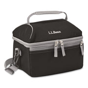 Flip-Top Insulated Lunch Box, 9 X 5 X 7, Black