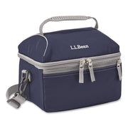 Flip-Top Insulated Lunch Box, 9 X 5 X 7, Navy