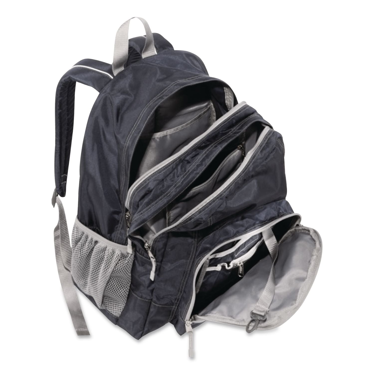 Deluxe Book Pack Backpack, 13 X 9.5 X 17, Black
