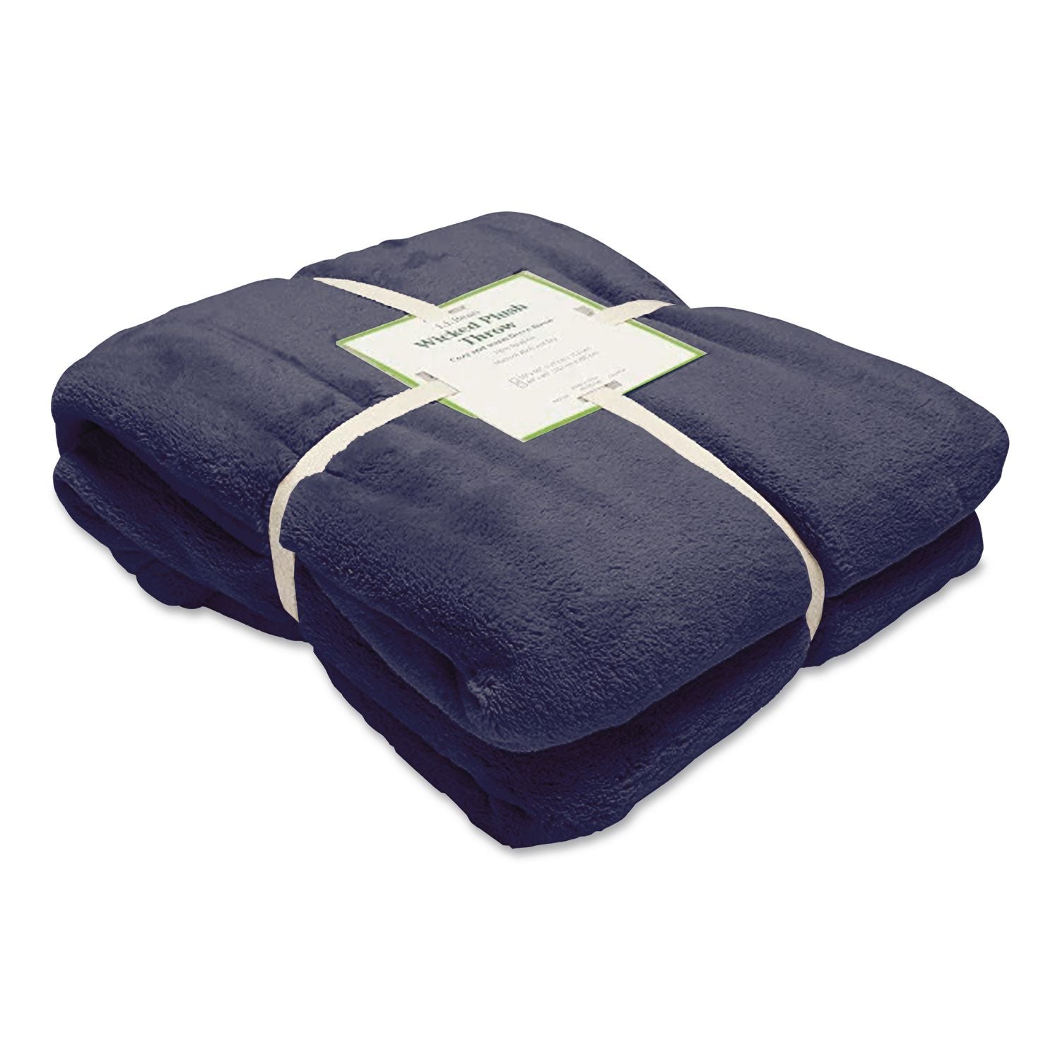 Wicked Plush Throw, 50 X 60, Navy