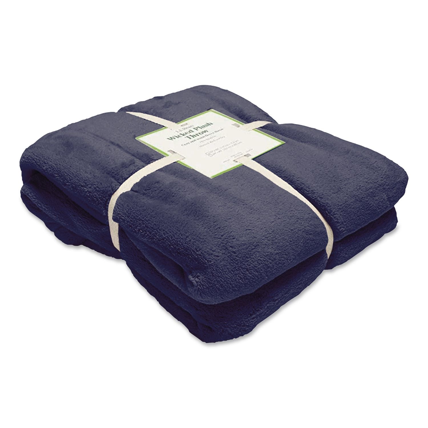 Wicked Plush Throw, 60 X 80, Navy