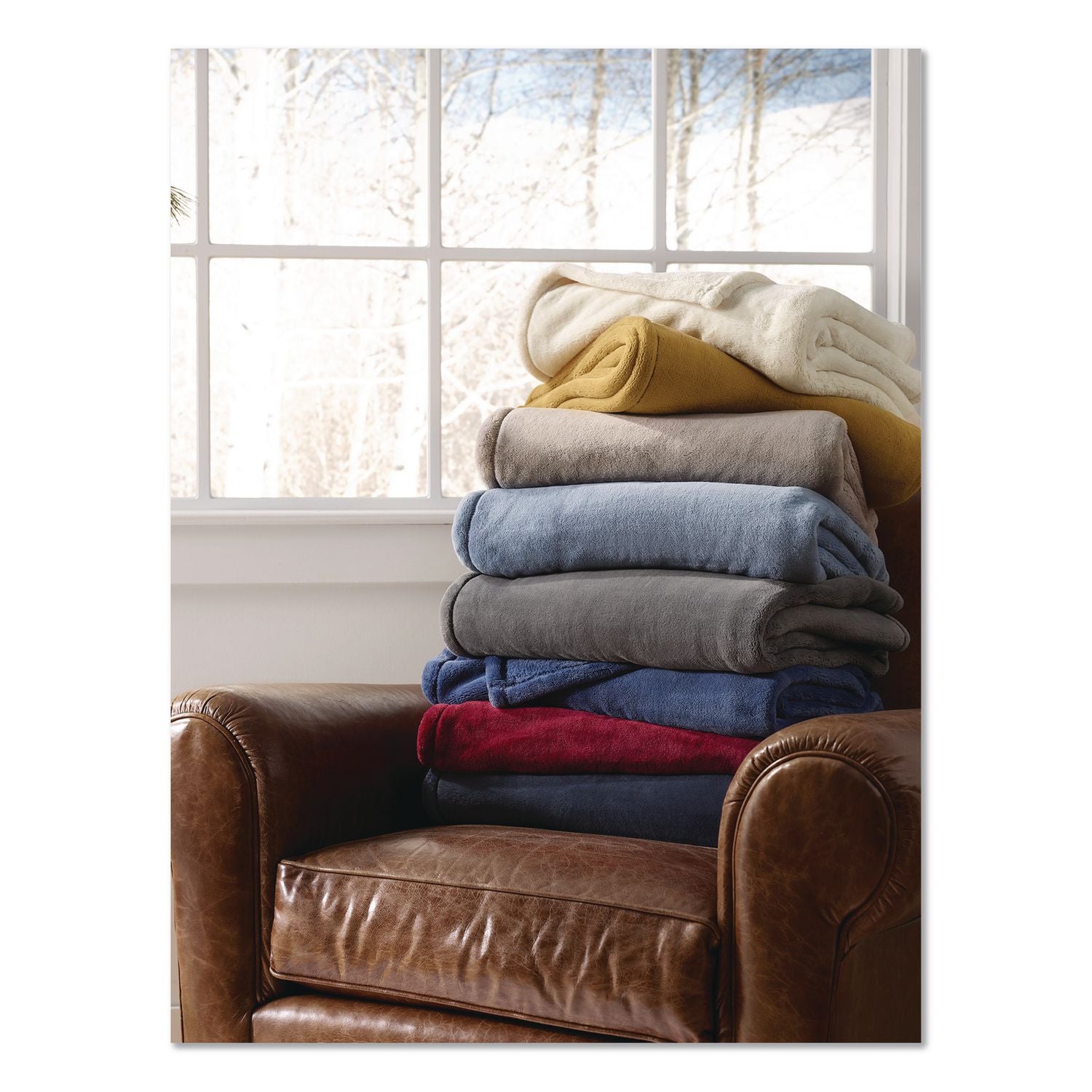 Wicked Plush Throw, 60 X 80, Antique White