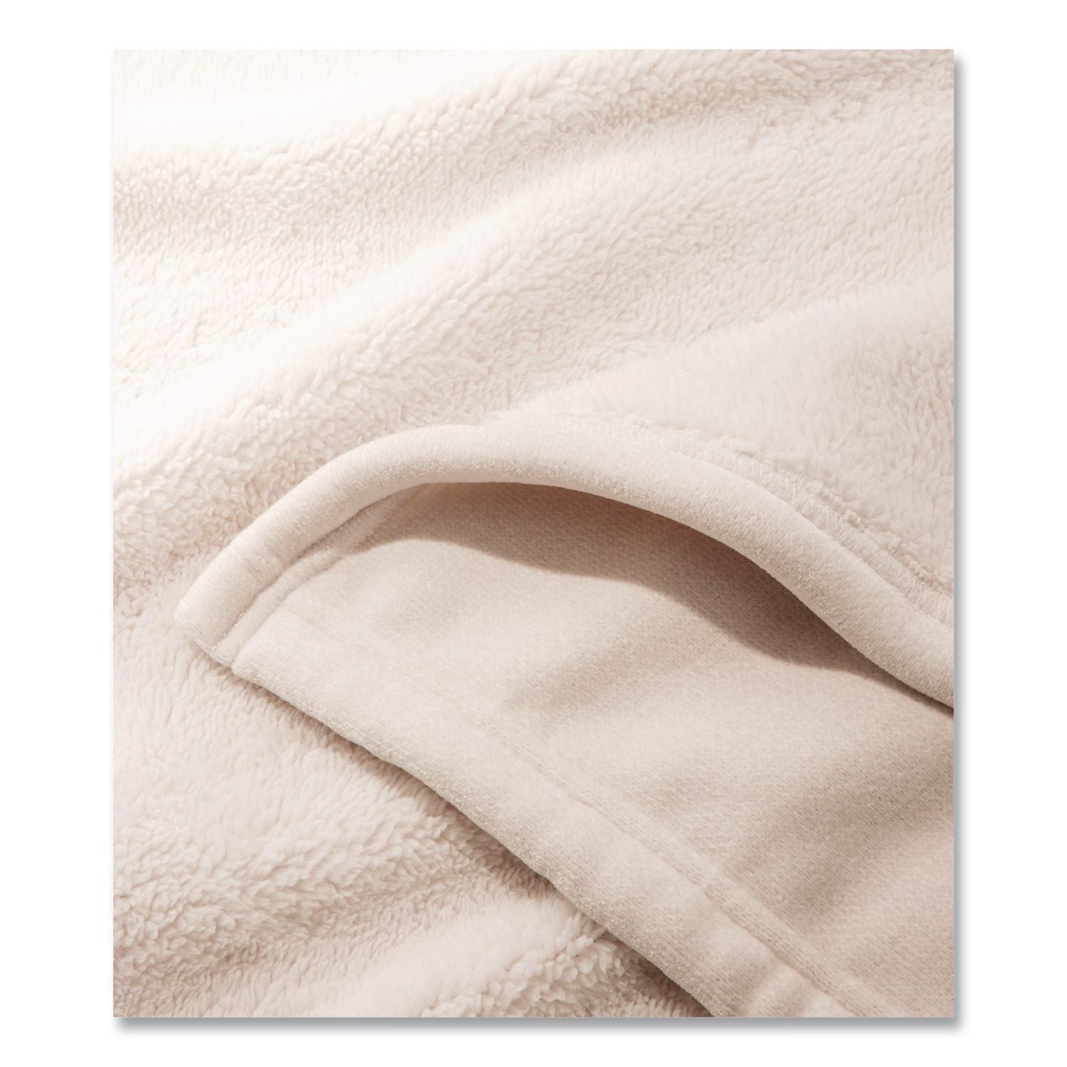 Cozy Chenille Wearable Throw, 58 X 60, Cream