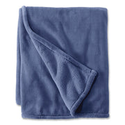 Wicked Plush Throw, 50 X 60, Deep Blue
