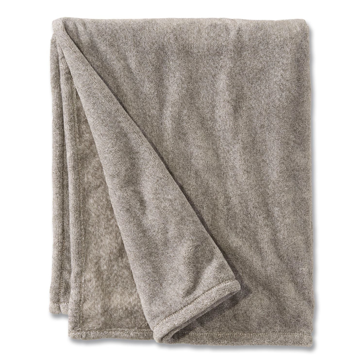 Wicked Plush Throw, 50 X 60, Charcoal Gray Heather