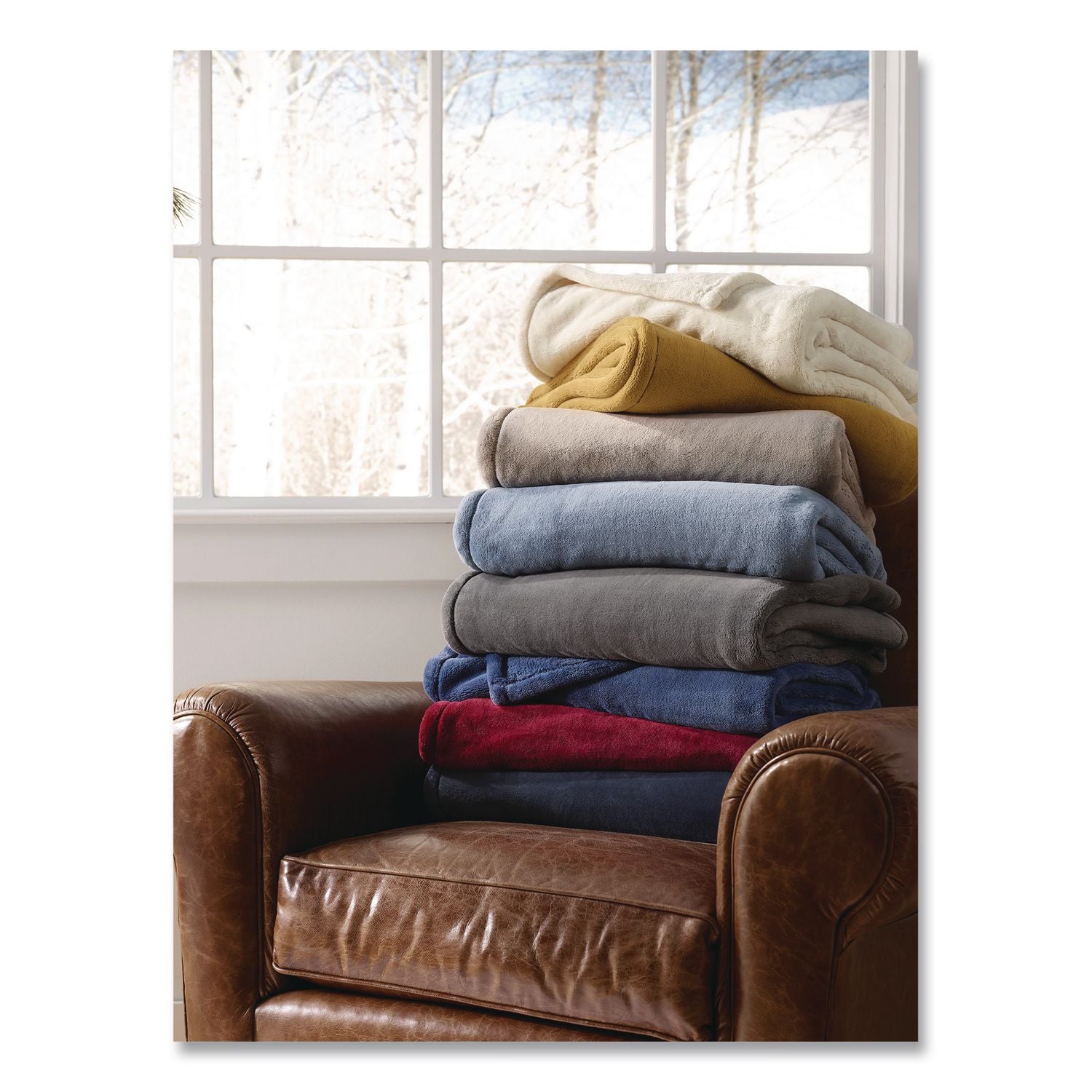 Wicked Plush Throw, 60 X 80, Deep Blue
