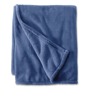 Wicked Plush Throw, 60 X 80, Deep Blue