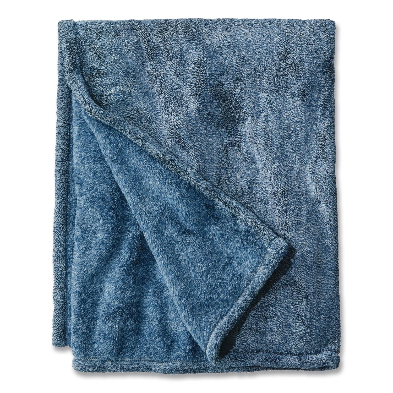 Wicked Plush Throw, 60 X 80, Bayside Blue Heather