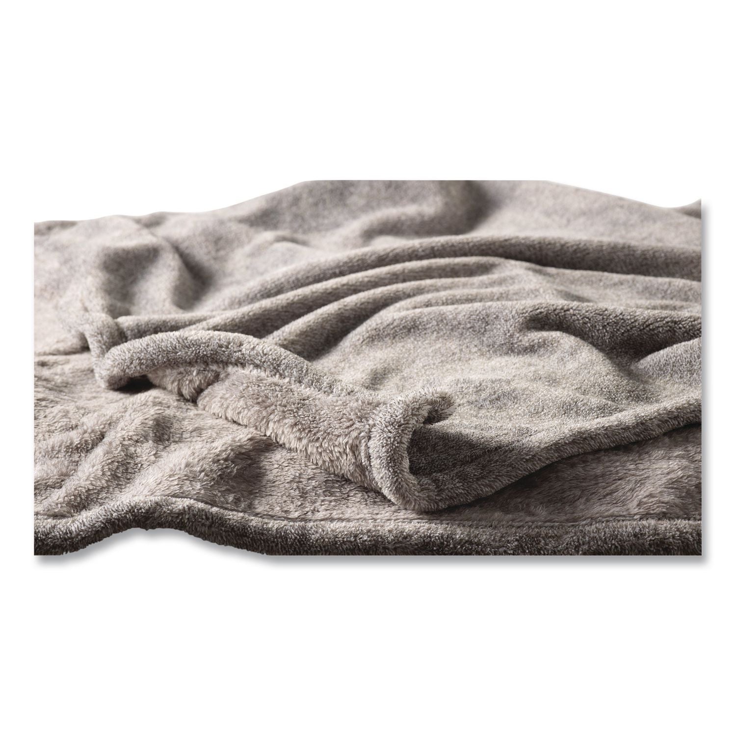 Wicked Plush Throw, 60 X 80, Charcoal Gray Heather