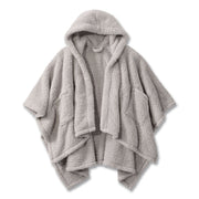 Cozy Sherpa Wearable Throw, 58 X 60, Gray
