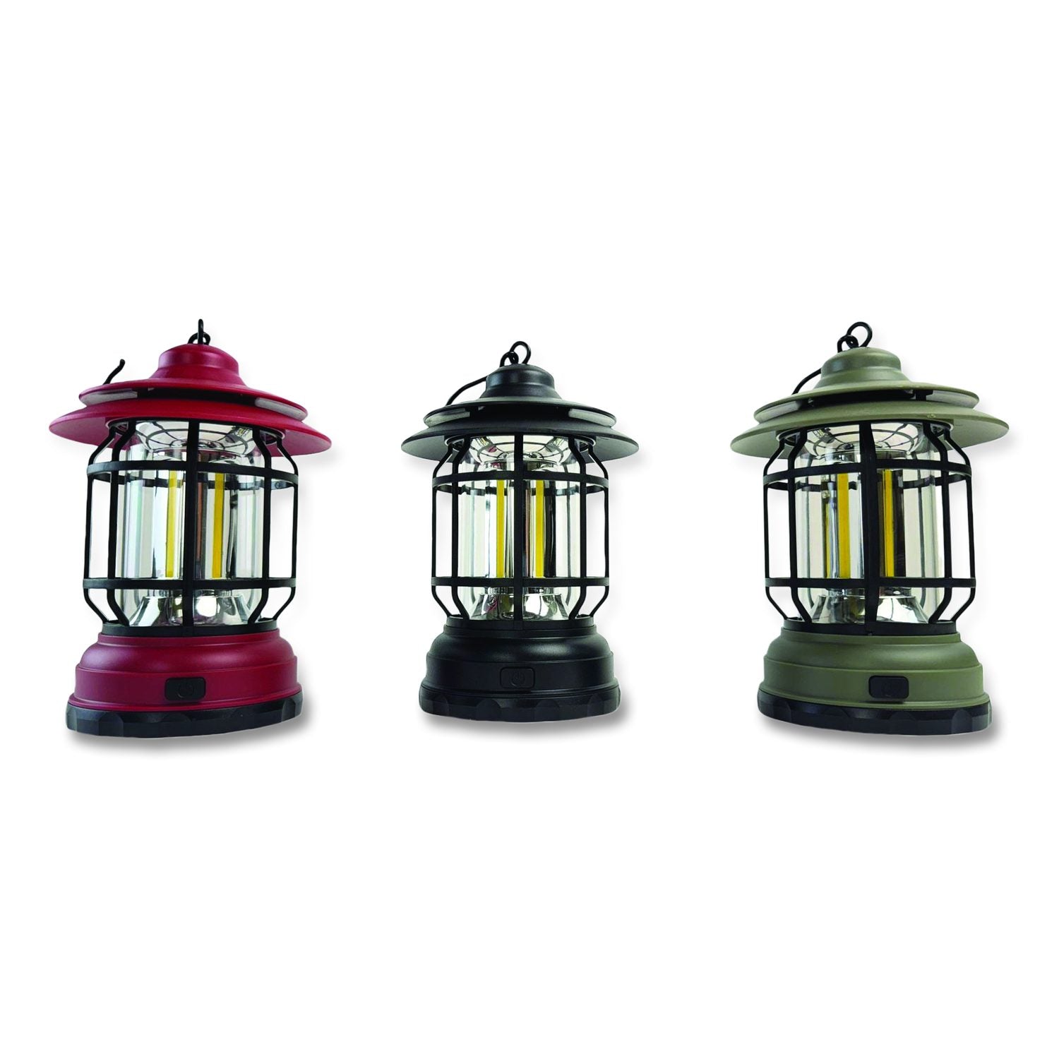 Active Series LED Multi Mode Area Lantern, 3 AA Batteries (Sold Separately), Randomly Assorted Color