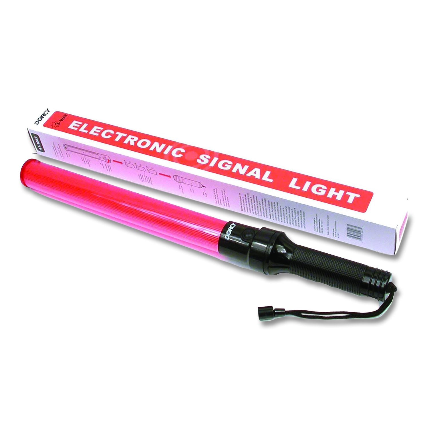 LED 12" Multi Mode Signal Wand, Red