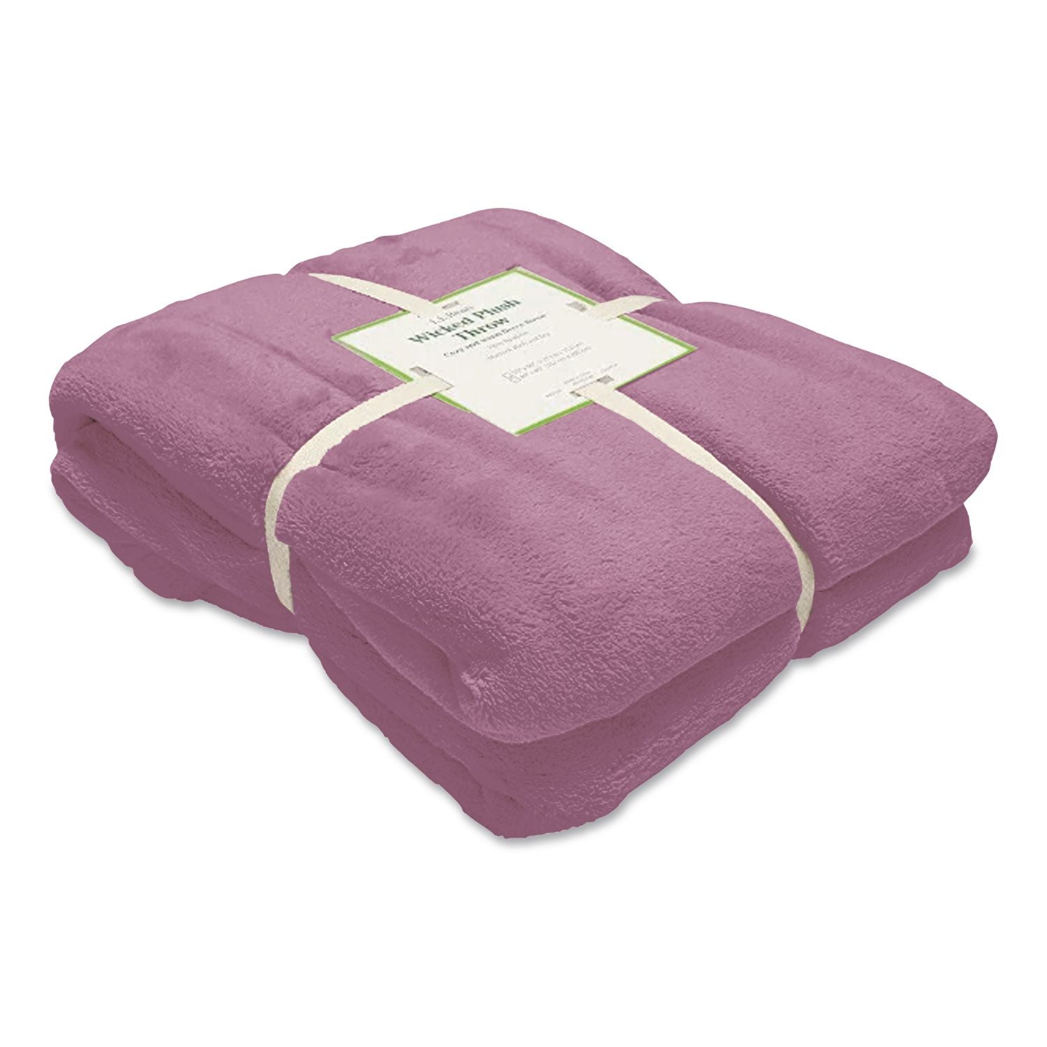 Wicked Plush Throw, 50 X 60, Washed Orchid