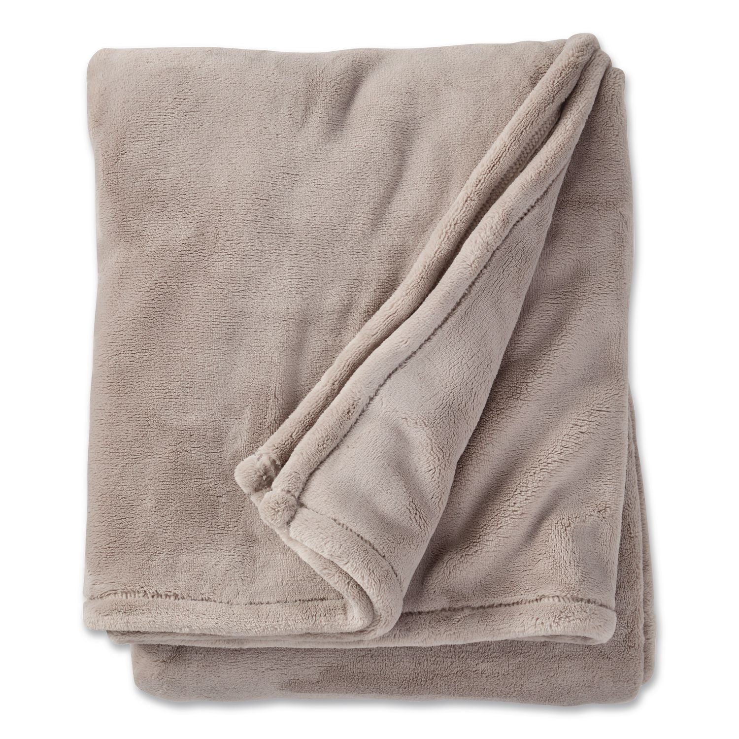 Wicked Plush Throw, 50 X 60, Woodsmoke