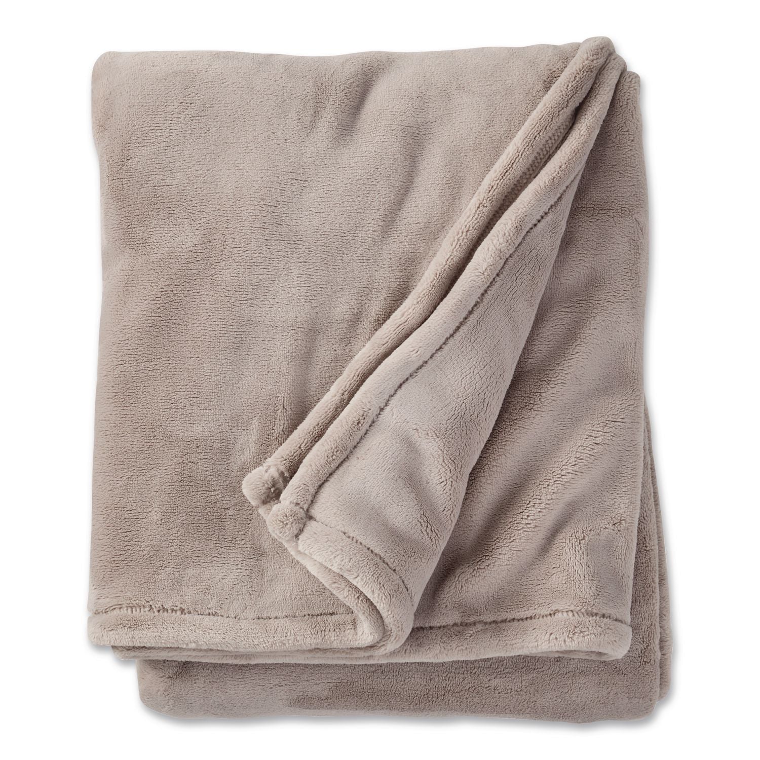 Wicked Plush Throw, 60 X 80, Woodsmoke