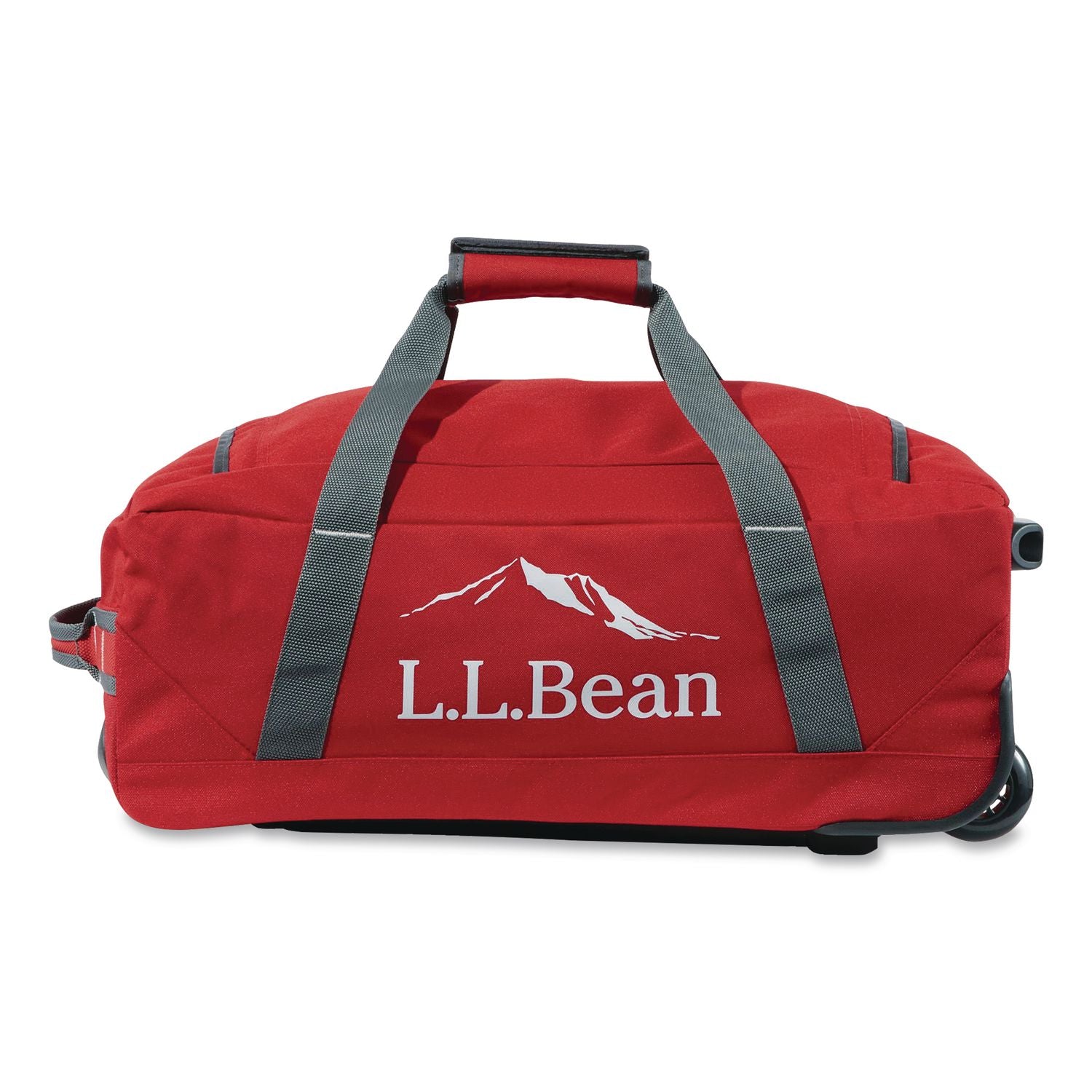Adventure 22" Polyester Telescoping Carry-On Travel Duffel With Wheels, 22 X 12 X 9, Dark Red