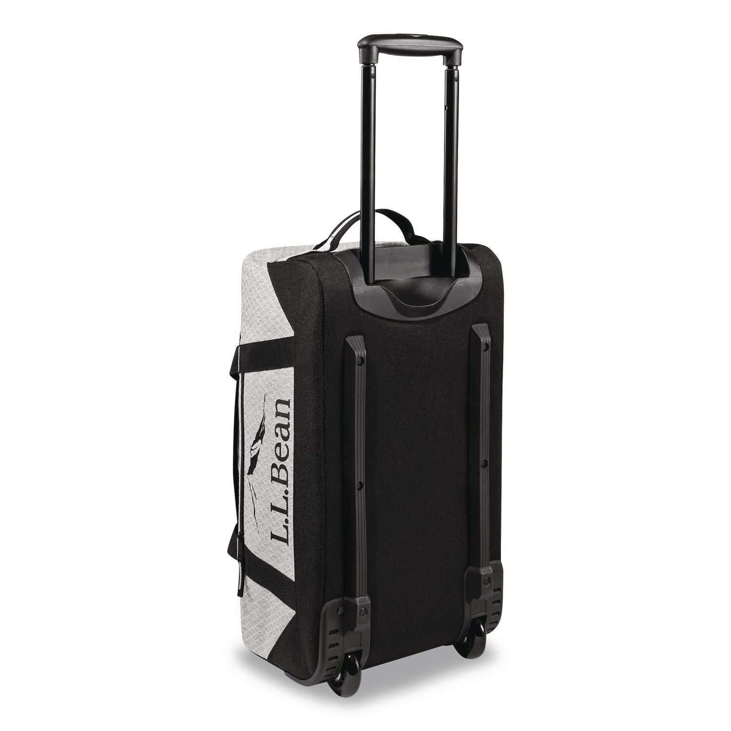 Adventure 22" Polyester Telescoping Carry-On Travel Duffel With Wheels, 22 X 12 X 9, Heather Gray Diamond