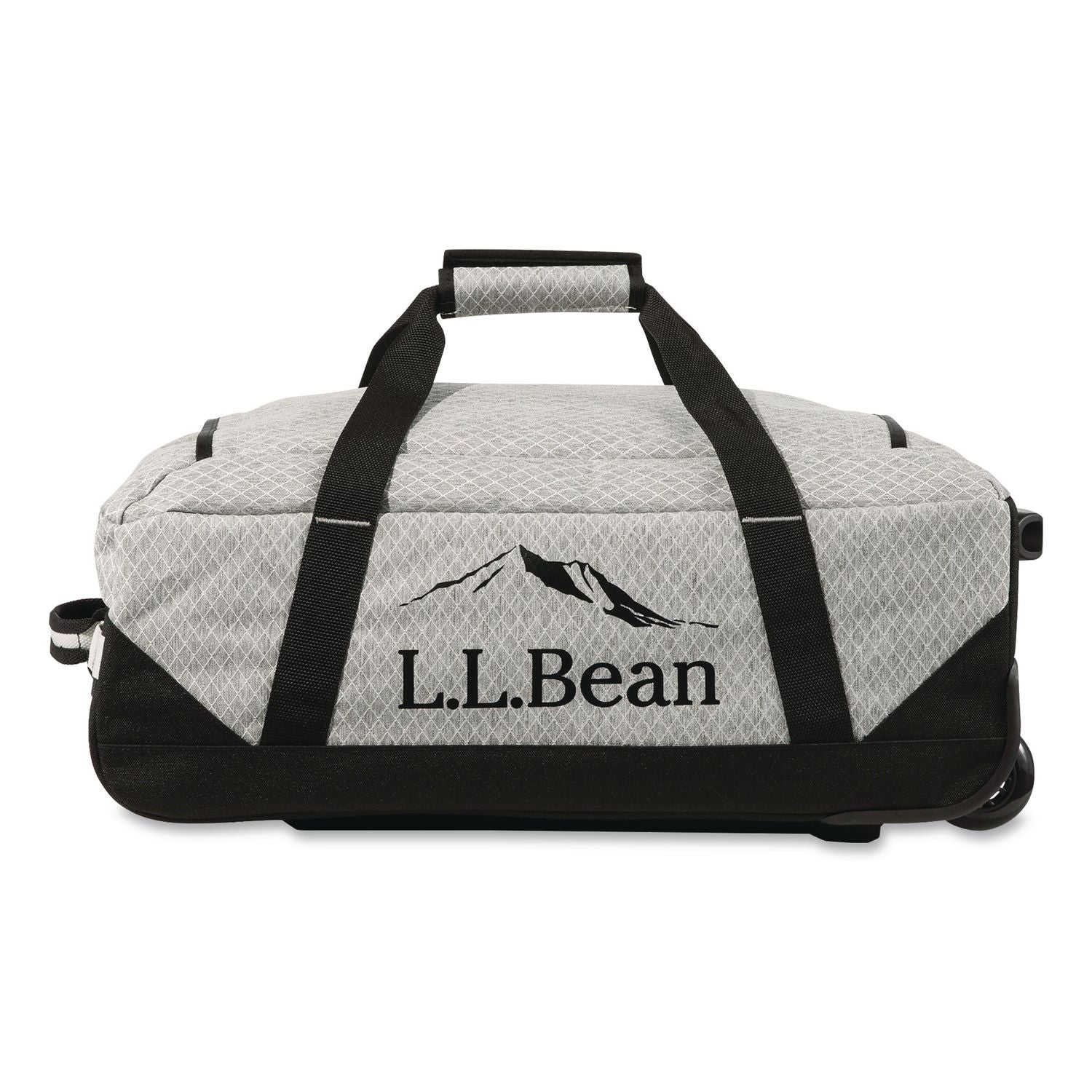 Adventure 22" Polyester Telescoping Carry-On Travel Duffel With Wheels, 22 X 12 X 9, Heather Gray Diamond