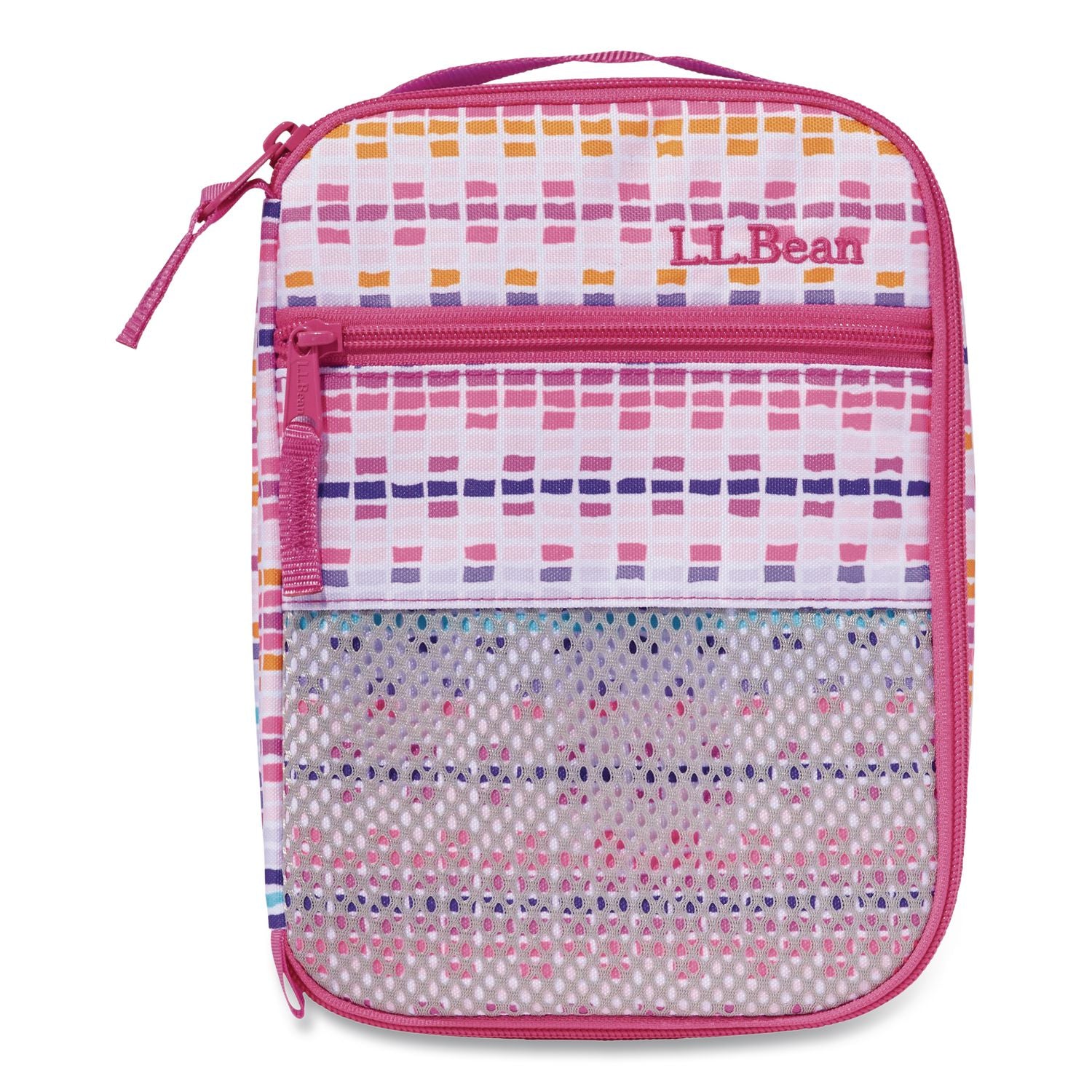 Insulated Lunch Bag, 7 X 3.75 X 9.5, Hibiscus Dash