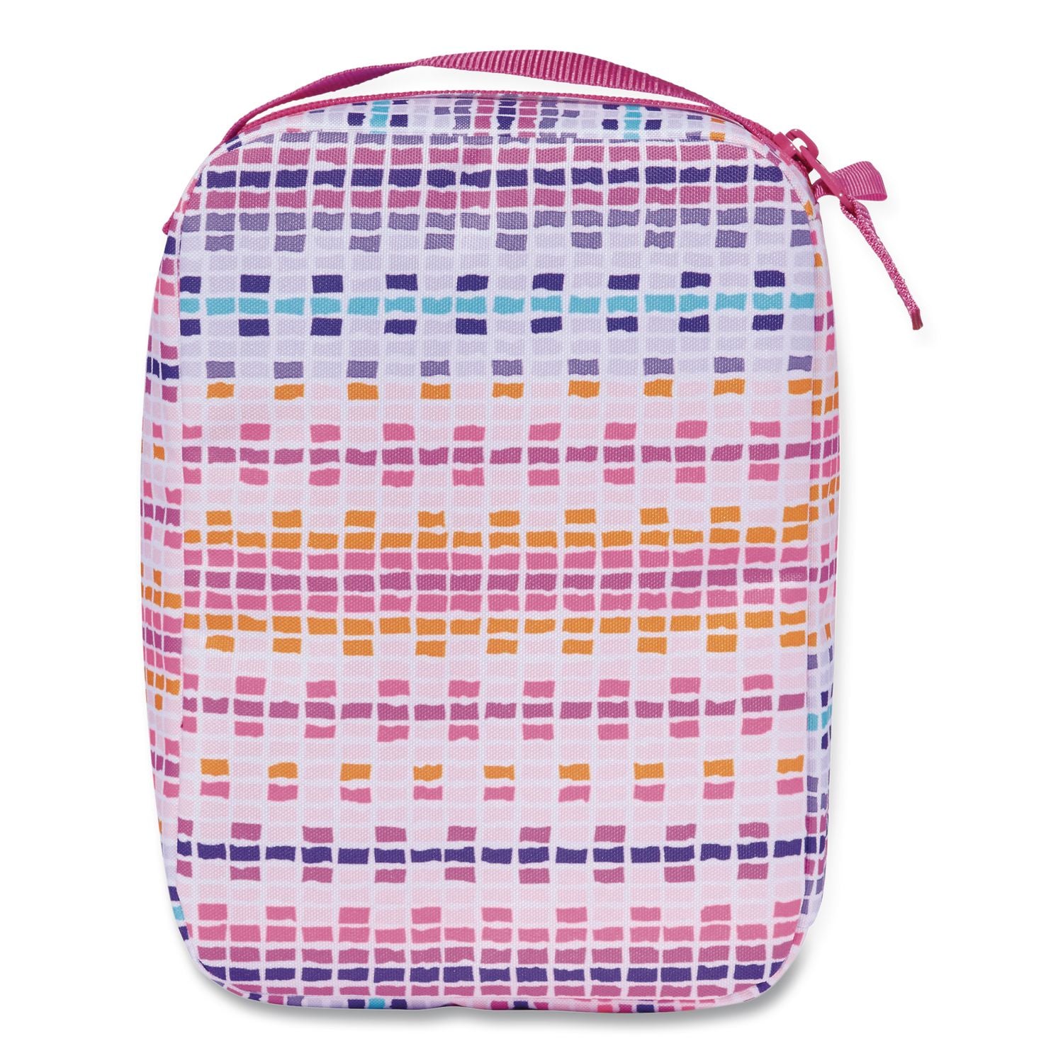 Insulated Lunch Bag, 7 X 3.75 X 9.5, Hibiscus Dash