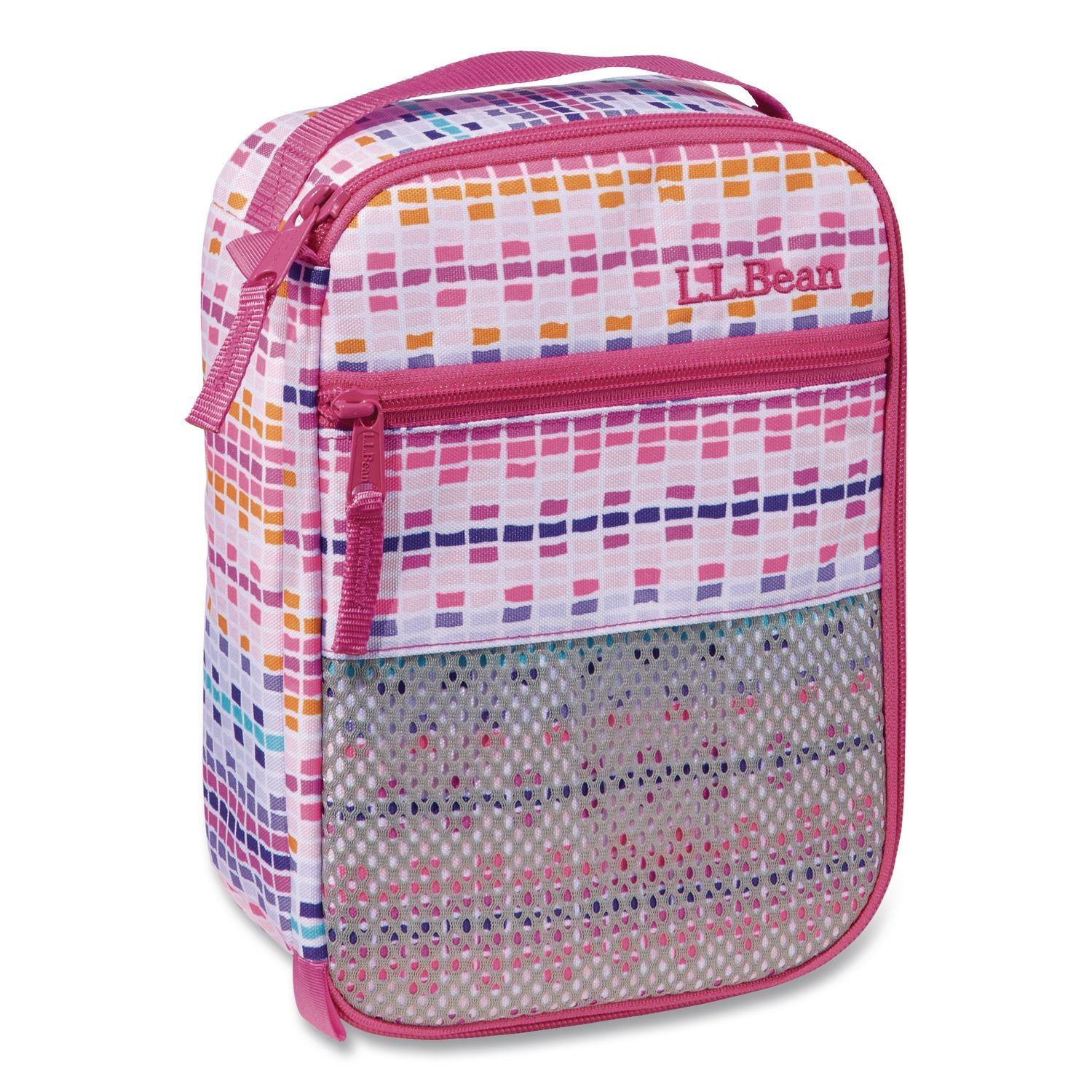 Insulated Lunch Bag, 7 X 3.75 X 9.5, Hibiscus Dash