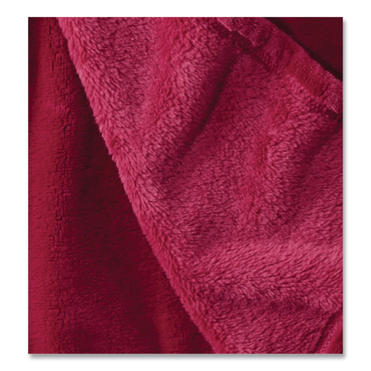 Wicket Plush Throw, 50 X 60, Mountain Red
