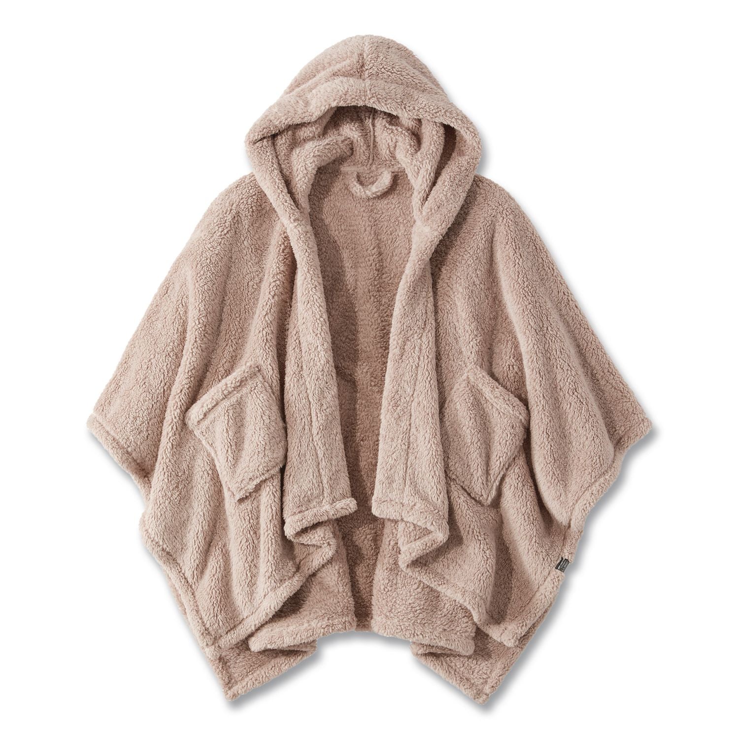 Cozy Sherpa Wearable Throw, 58 X 60, Heritage Tan