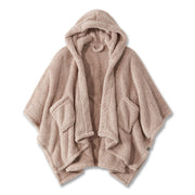 Cozy Sherpa Wearable Throw, 58 X 60, Heritage Tan