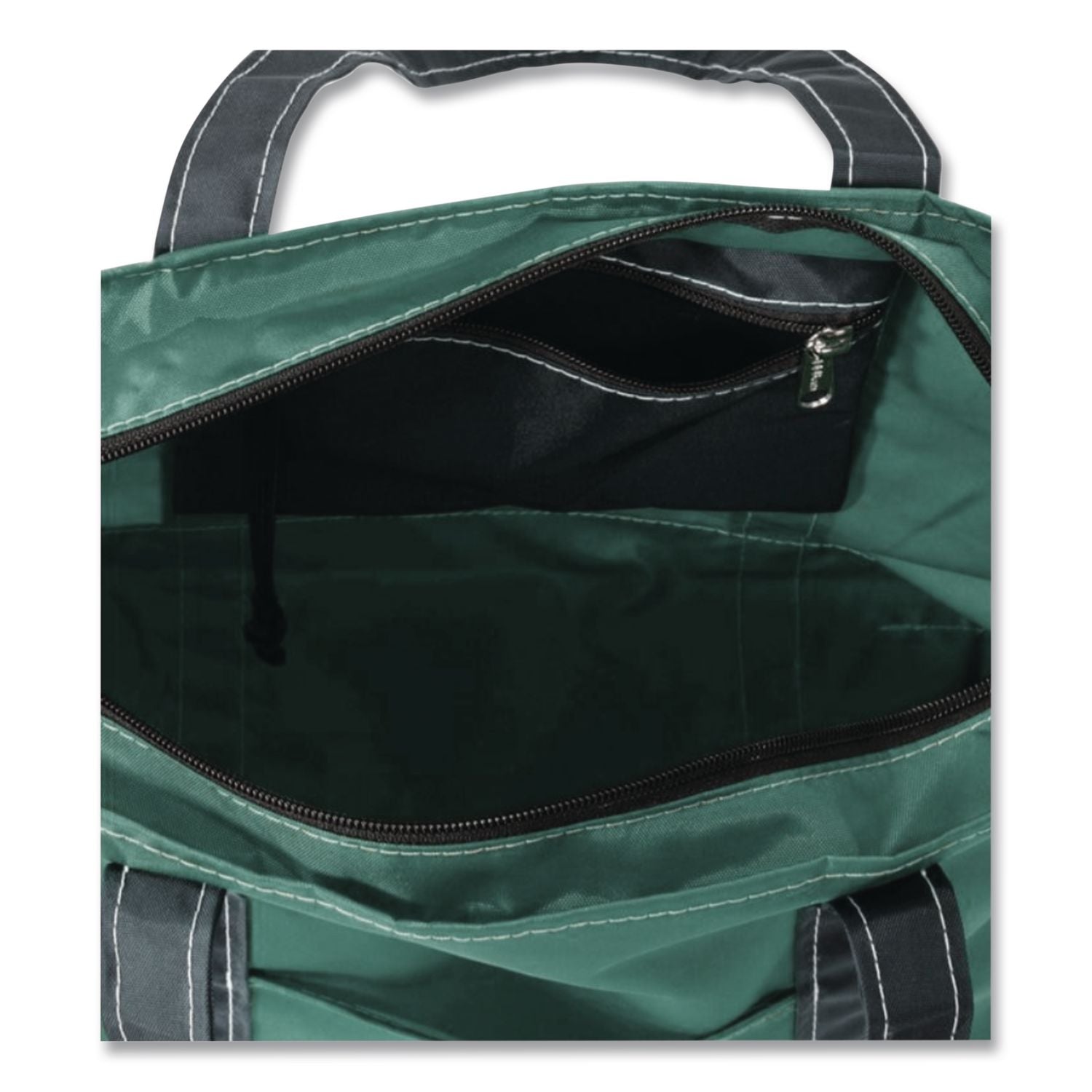 Large Nylon Everyday Lightweight Tote, 17" X 7.5" X 15", Soft Spruce