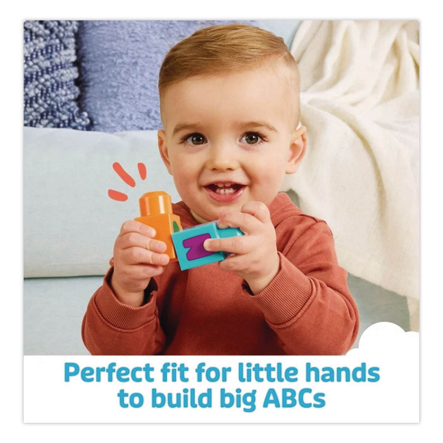 MEGA BLOKS ABC Musical Train, Preschool, 46 Pieces