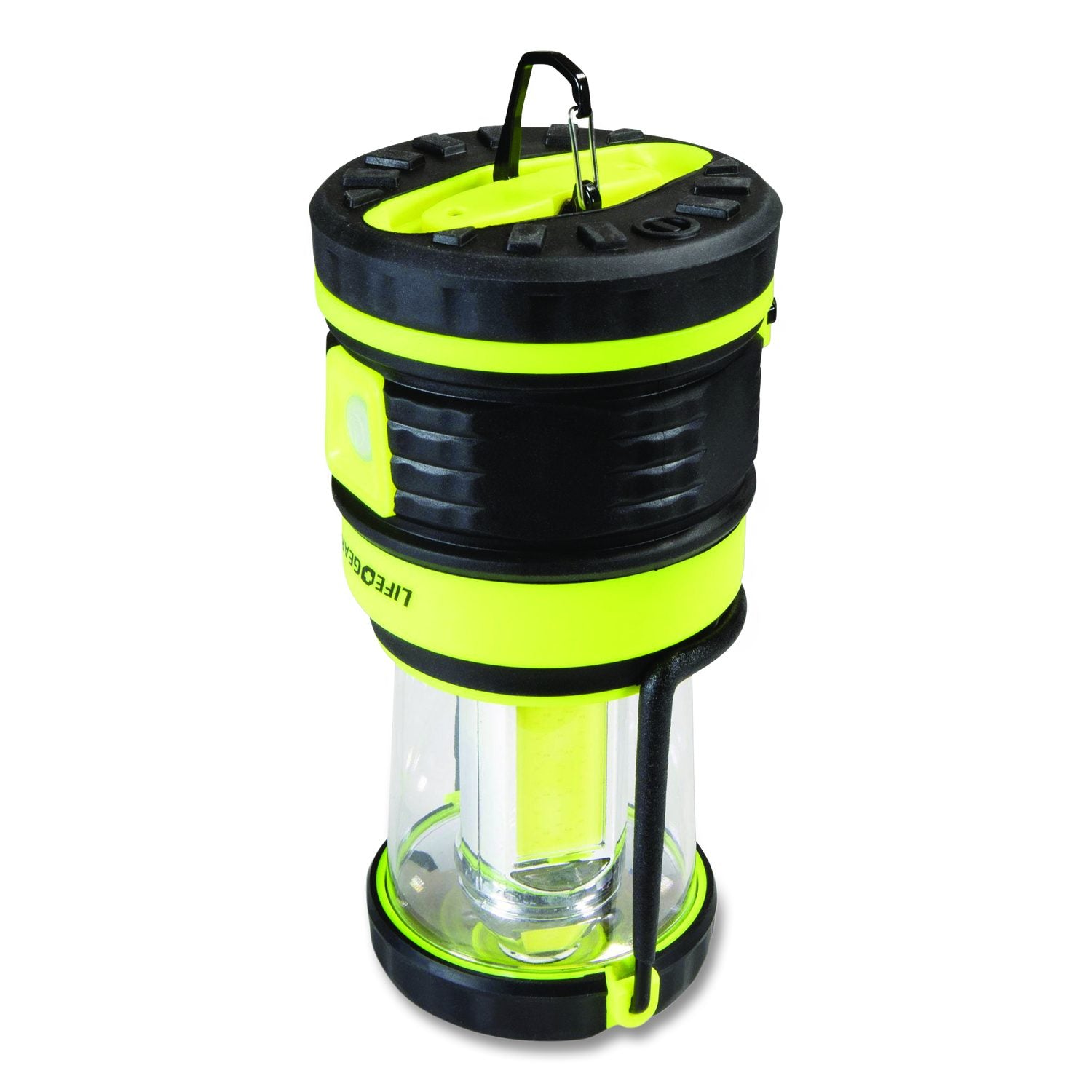 Adventure Rechargeable Multi Function Lantern, Rechargeable Lithium Ion Battery (Included), Yellow/Black