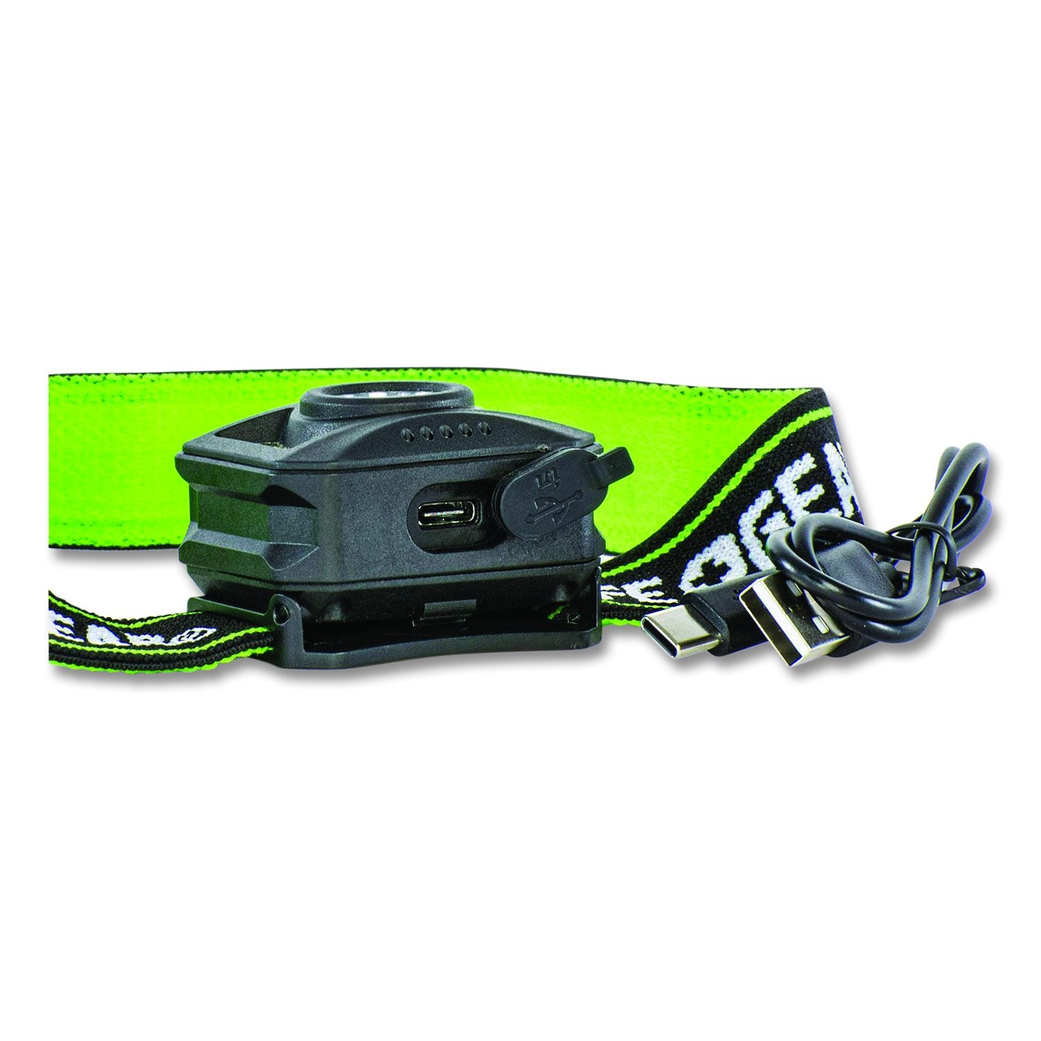Lifegear Adventure USB-C Rechargeable Headlamp, Rechargeable Lithium Ion Battery (Included), Black