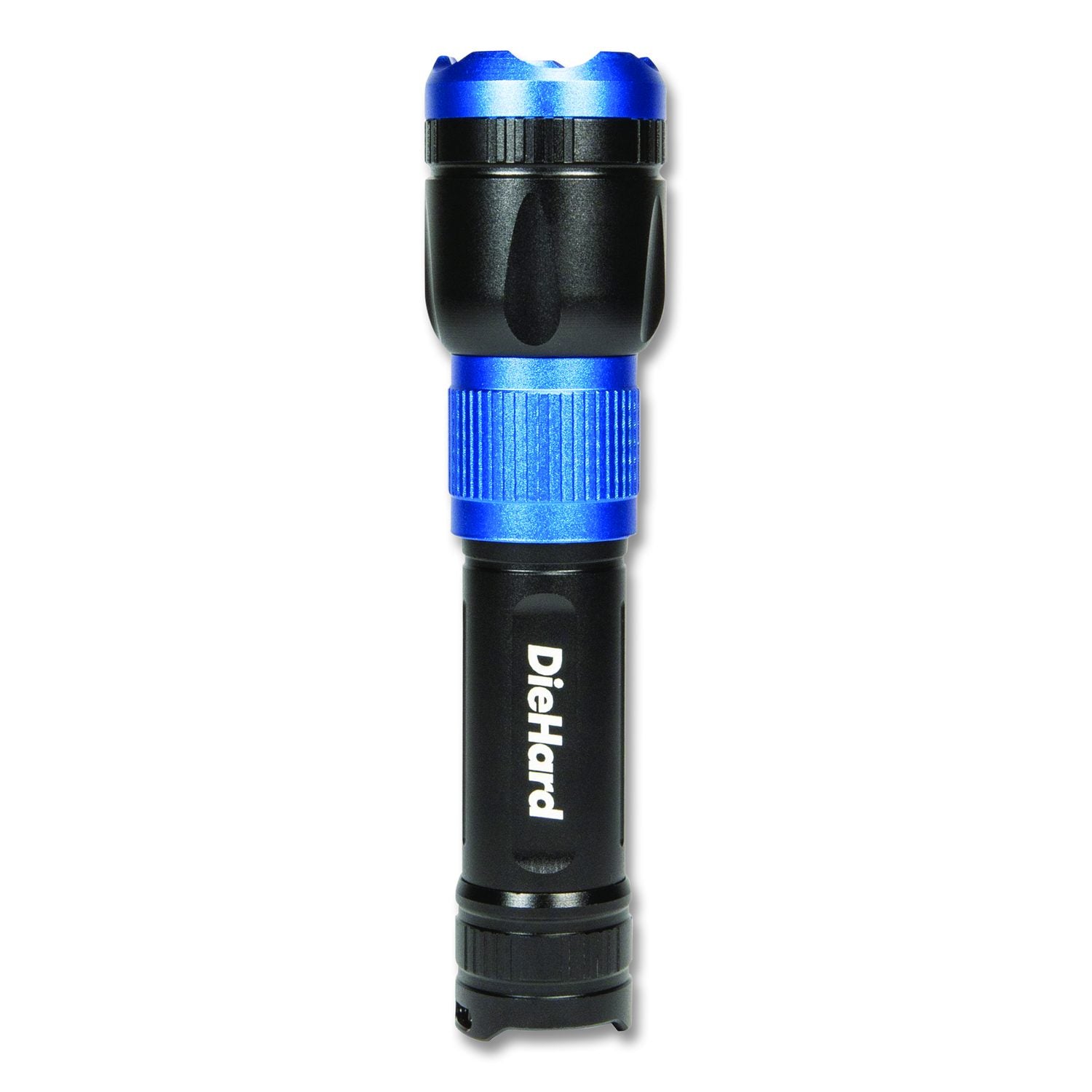 Diehard USB-C Rechargeable Flashlight And Power Bank, Lithium Ion Rechargeable Battery (Included), Black/Blue
