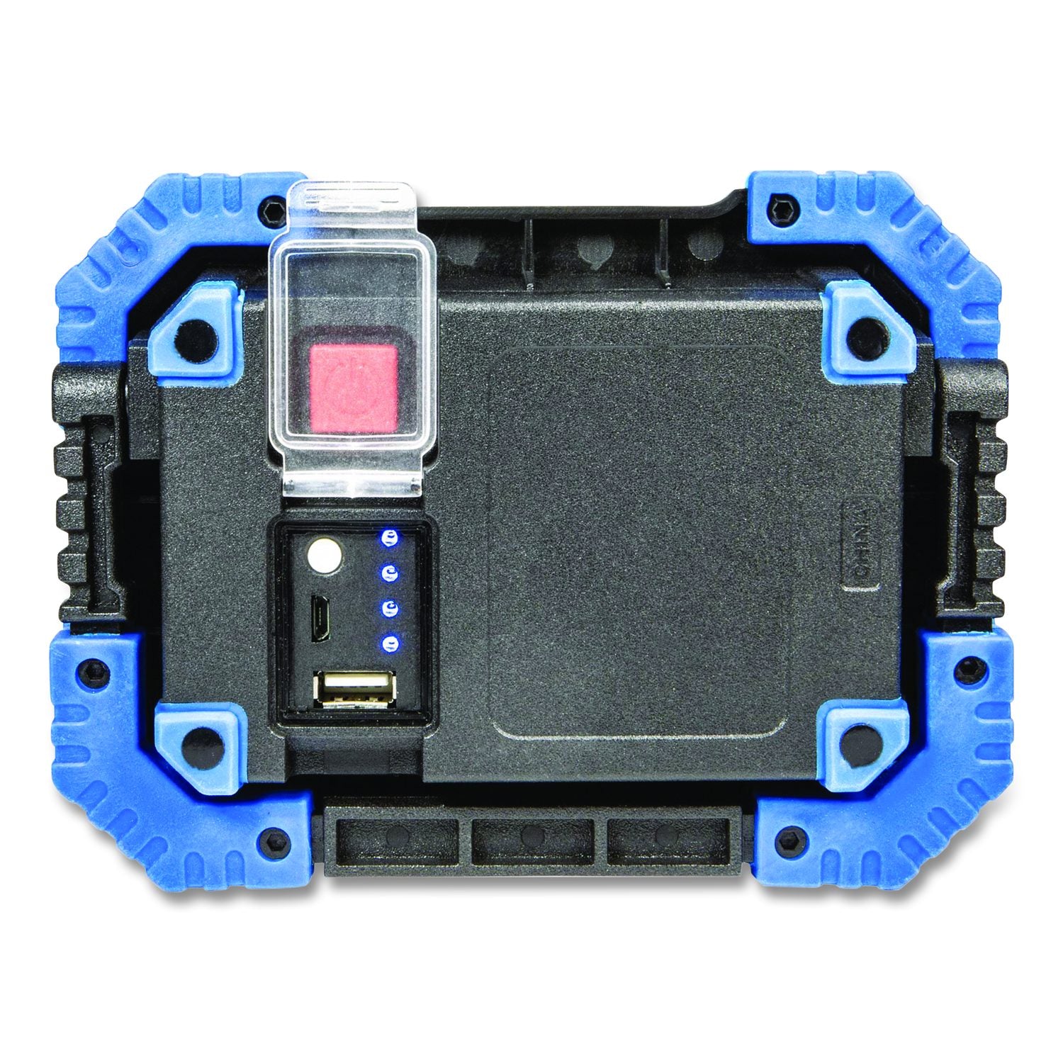 Diehard Rechargeable Utility Work Light With Power Bank, Lithium Ion Rechargeable Battery (Included), Black/Blue